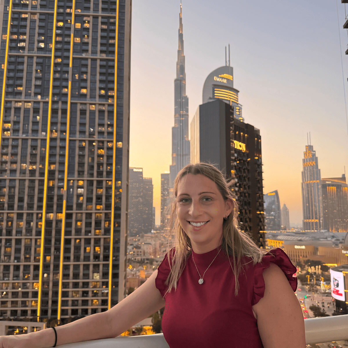 Chelsea Hulin in Dubai